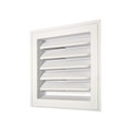 Gaf LOUVER WHT PLSTC 12X12"" SL12X12